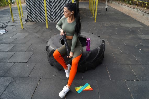 Резинки для фітнесу PowerPlay 4113 Mini Power Band Set набір із 5 шт.  (від 1 до 20 кг) | Зображення 9