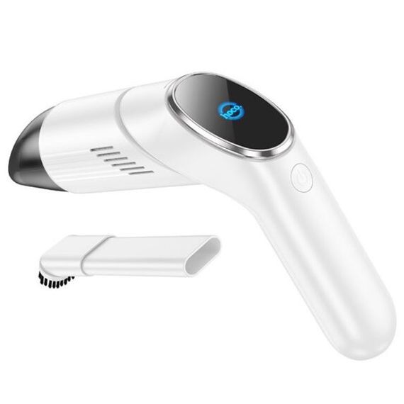 Портативний пилосос Hoco ZP6 Speed portable car vacuum cleaner White | Зображення 1