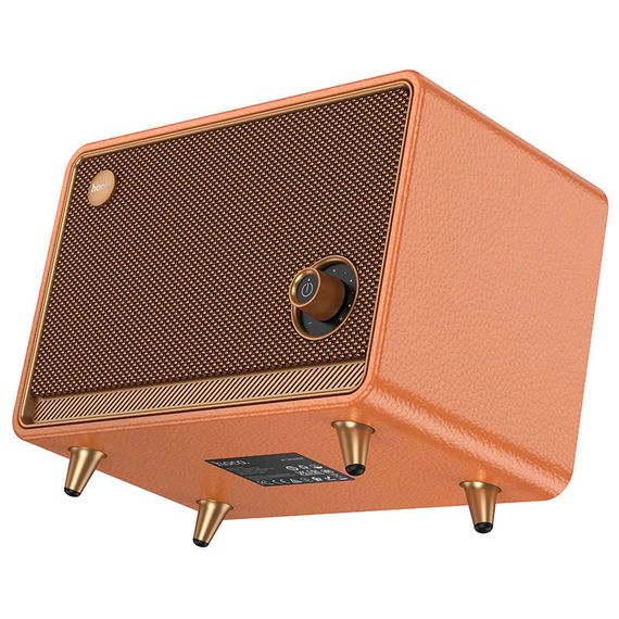 Bluetooth Колонка Hoco BS65 Pearl Retro Orange
