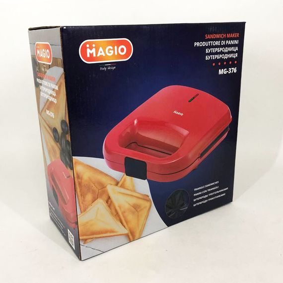 Ребриста бутербродниця MAGIO, Бутербродниця професійна Сендвічниця для FX-14 | Зображення 9