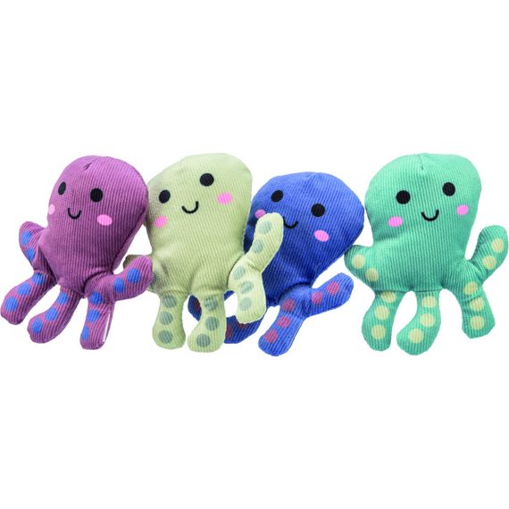 Іграшка Trixie для котів Восьминіг плюш з котячою м ятою 10 см