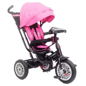 Велосипед 3-х колесный TR2406 с пультом, розовый