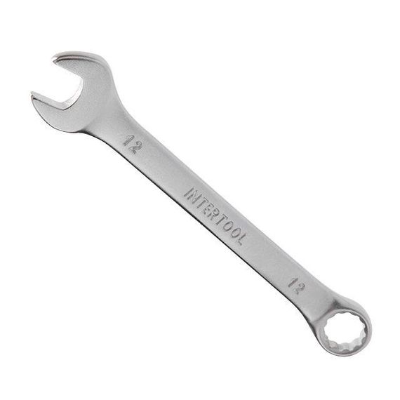 Ключ комбінований 12 мм, Cr-V INTERTOOL HT-1212