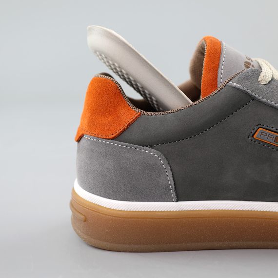 Кеди чоловічі нубук 591350 Сірі 40 41 42 43 44 45 | Зображення 6