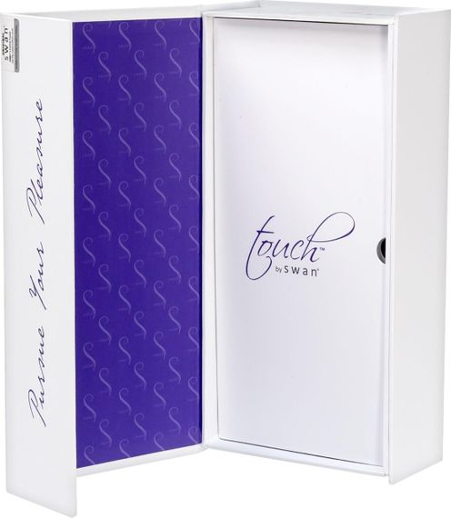 Вибратор-кролик Touch by SWAN - Trio Purple, сенсорное управление, ротация, диаметр 3,8 см Sex Aura | Зображення 7