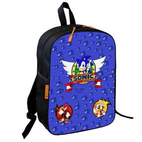 Рюкзак шкільний дитячий 36х27см Супер Сонік для хлопчика (00750)