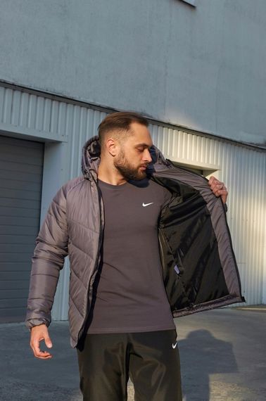Куртка Nike сіра | Зображення 8