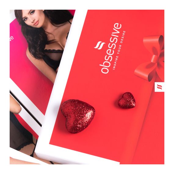 Комплект Obsessive Peonesia 3 предмети S/M | Зображення 6