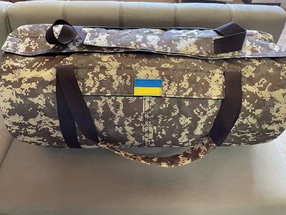 Баул 100 л з клапаном та кодовим замком піксель | Зображення 1