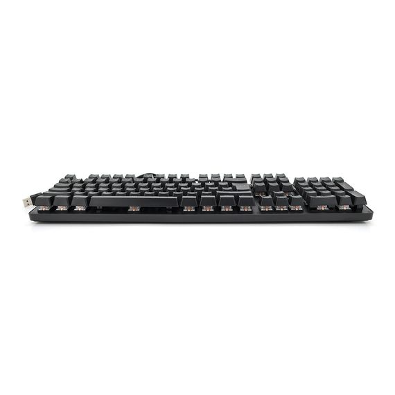 Клавіатура механічна USB JEDEL KL89, довжина кабелю 170см, (Eng), (483х188х35 мм) Black, 104к, Q10 | Зображення 1
