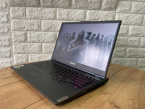 Ноутбук Lenovo Legion 5 15.6 FHD/IPS/120Hz/i7 10750H/16/SSD512/GTX 1660Ti-6Gb | Зображення 3