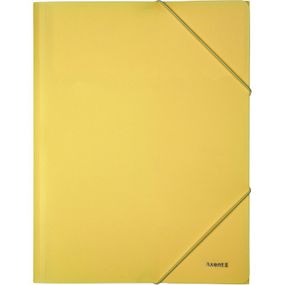 Папка на резинках Axent A4 430 мкм Pastelini yellow (1504-26-A) - Топ Продаж!