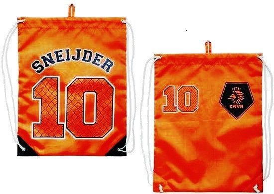 Спортивний рюкзак, котомка KNVB Gymbag Sneijder Nr 10 Orange | Зображення 1