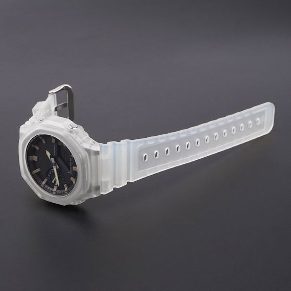 Ремінець для Casio G-Shock GA-2100/2110 Translucent Silver | Зображення 2
