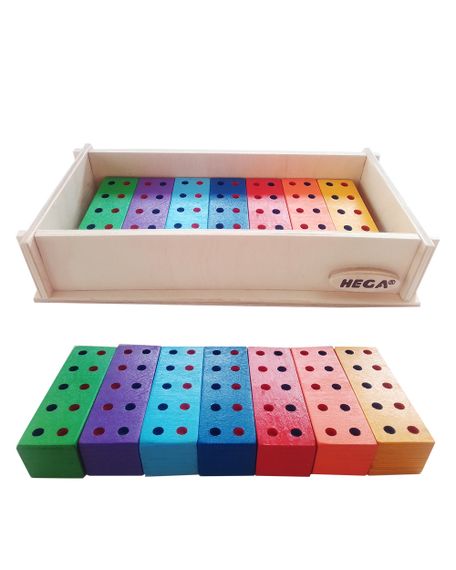 Розвивальна гра HEGA Цеглинки