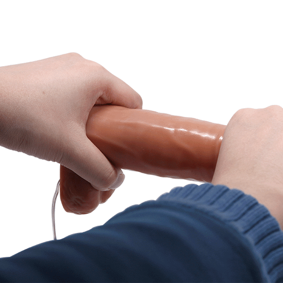 Страпон - Ultra Vibrating Realdeal Penis Strap On 6.2" sexstyle | Зображення 9