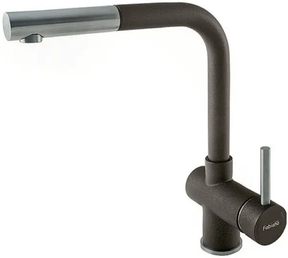 Кухонний змішувач Fabiano FKM 46P SS Espresso 8232.401.0071