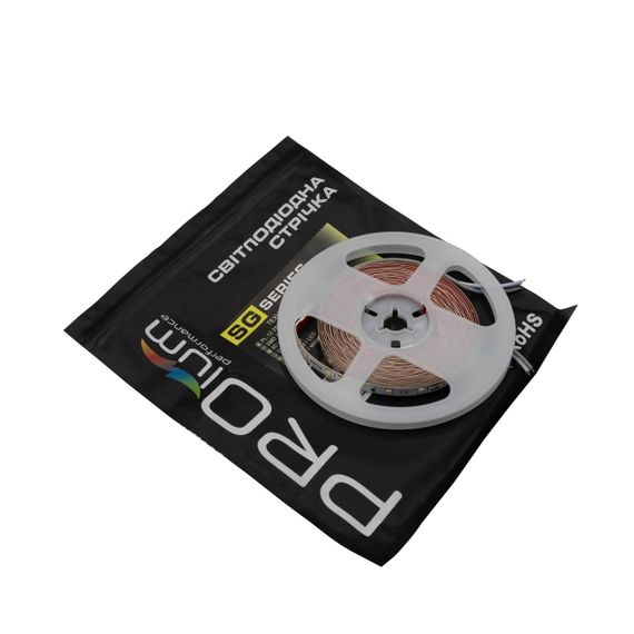 Світлодіодна LED стрічка PROLUM 12V 2835\60 IP20 Series "SG" Тепло-Білий (2800-3200K) | Зображення 2