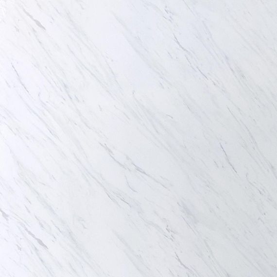 Декоративна ПВХ плита білий мармур 600*600*3mm (S) SW-00001620