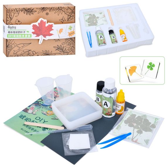 Детский набор для творчества "Cухоцвет" FG231102005M, пинцет, краска, застывающая жидкость