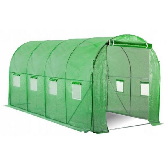 Теплиця садова парник для городу з вікнами Bonro Бонро UP-10м2 (42400404)
