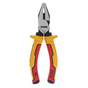 Плоскогубцы электрика LASER HARDENEDl VDE 1000V комбинированные длиной 160 мм DeWALT DWHT82810-0