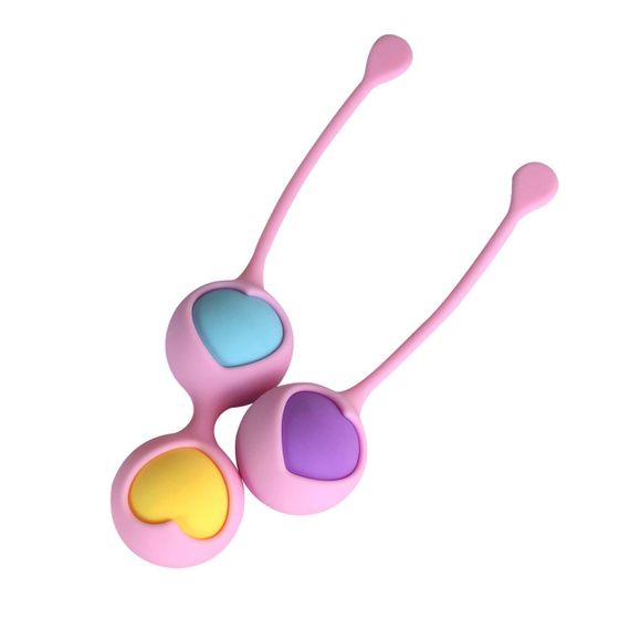 Вагінальні кульки Wooomy Love Pearls Sex Aura | Зображення 1