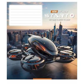 Зошит учнівський "Let's start" 018-3411L-5 в лінію, 18 аркушів