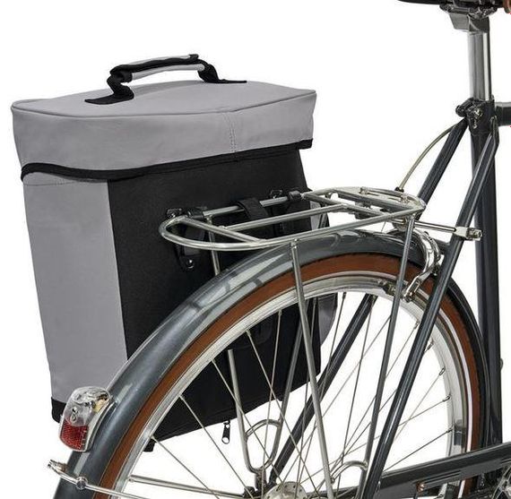 Велосумка с дождевиком 17 L Crivit Pannier Bag IAN278518 серая | Зображення 5