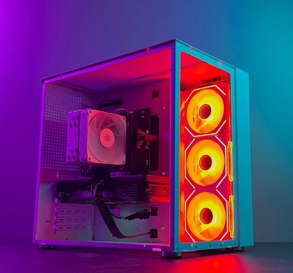 Ігровий ПК GameMax Infinity Tower / AMD Ryzen 7 5700X (8 (16) ядер по 3.4 - 4.6 GHz) / 32 GB DDR4 / 500 GB SSD + 1000 GB HDD / nVidia GeForce RTX 2060 Super, 8 GB GDDR6, 256-bit б/в | Зображення 4