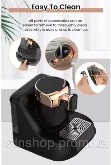 Турецкая кофеварка Sokany SK-04010  700 Вт с антипригарным покрытием и защитой от перегрева | Зображення 3