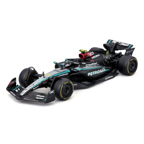 Коллекционная автомодель Mercedes-AMG F1 W15 Performance (2024) Bburago 18-38208, 1:43 масштаб | Зображення 5