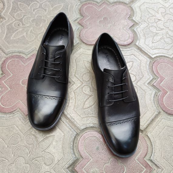 Чоловічі туфлі дербі з шкіри 42 розмір | Зображення 6