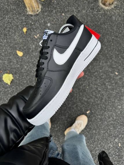 Зимові кросівки Nike Air Force, топ якість (чорно-білі) | Зображення 8