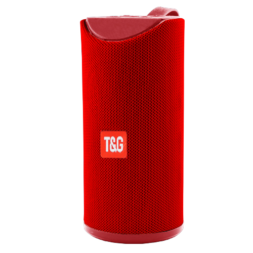 Портативная колонка TG113A, Bluetooth, радио, speakerphone, красный | Зображення 2