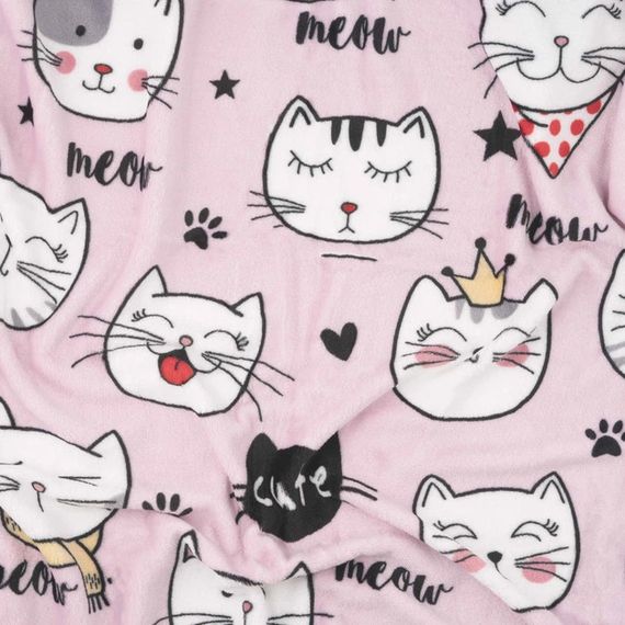 Плед Ardesto Flannel Котики ART0132PB 160х200 см | Зображення 2