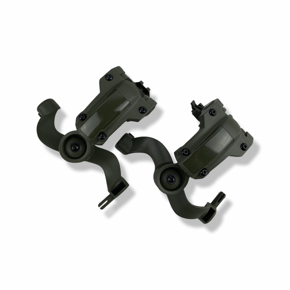 Адаптер кріплення для стрілецьких навушників “чебурашка” Олива | Зображення 5