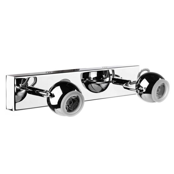 Светильник потолочный спот поворотный LED светодиодный накладной HTL-139/2*3W CHR | Зображення 2