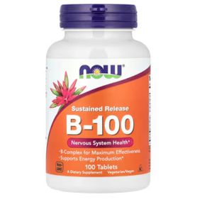 Вітамін  В-100 NOW B-100 S.R.  100 TABS