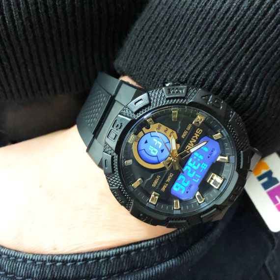 Брендові чоловічі годинники SKMEI 1881GDWT, Годинники для військовослужбовців, Водонепроникний годинник IB-89 | Зображення 3