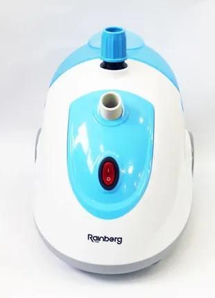 Парова праска щітка Rainberg RB-6313 1800 Вт відпарювач для одягу будинку та штор з насадками | Зображення 2