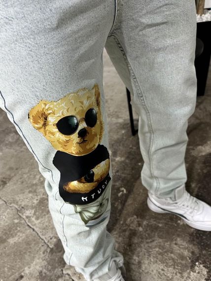 Джинси світло-сині дтф | 73-1/233 | Зображення 1