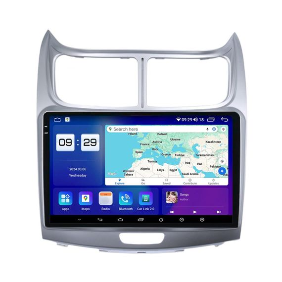 Штатна магнітола серії Mekede M200S 2K під Chevrolet Sail 2009-2013 9 дюймів