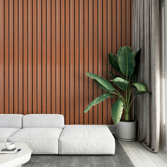 Рейка декоративна PS 2900х120х12мм Темний дуб SW-00001746 | Зображення 6