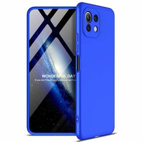 Чохол GKK 360 градусів для Xiaomi Mi 11 lite колір Синій