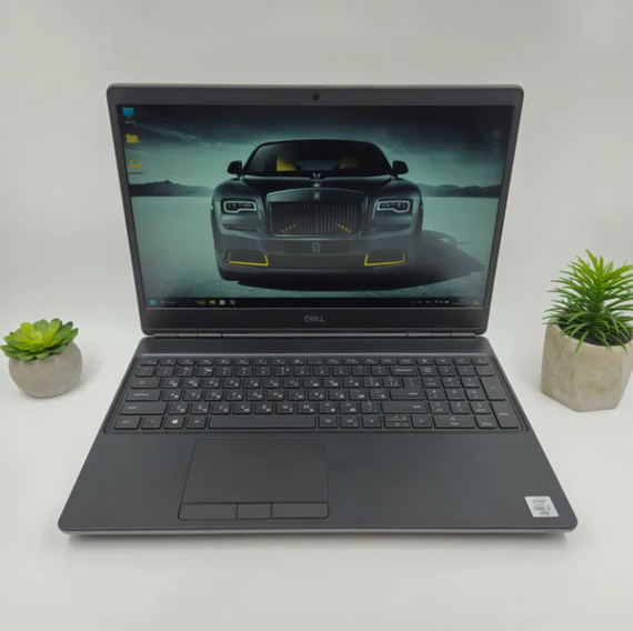 Ноутбук Dell Precision 7550 15.6 IPS/i7-10850H/RTX5000/64GB/5TB Б/В