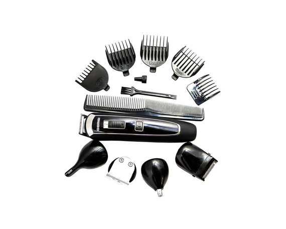 Універсальний акумуляторний тример Gemei GM-801 5в1 машинка для стрижки волосся | Зображення 7