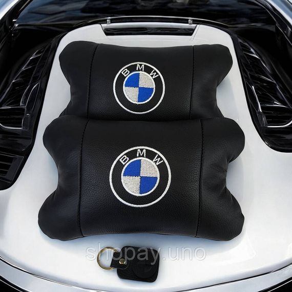 Подушки-подголовники для салона автомобиля BMW, Подушка под шею для автокресла Подушки машини FK-12 | Зображення 2