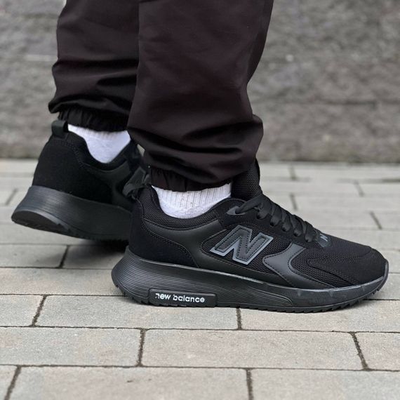 Кросівки New Balance весна-літо колір чорний | Зображення 1