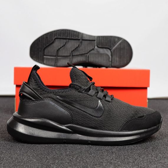 Літні кросівки Nike замш/нейлон/текстиль  колір чорний, темно сірий | Зображення 4